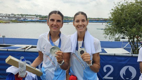 JO Paris 2024: Încă două medalii de ARGINT aduse de canotaj