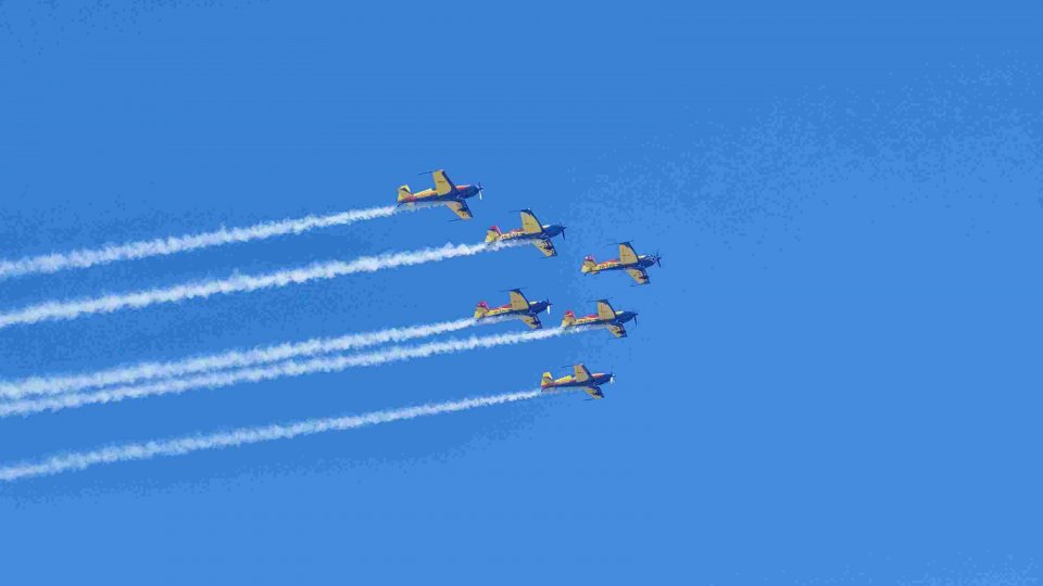 Spectacol aviatic pe aeroportul Mihail Kogălniceanu din Constanţa, pe 3 august
