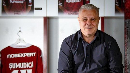 Marius Șumudică este noul antrenor de la Rapid București
