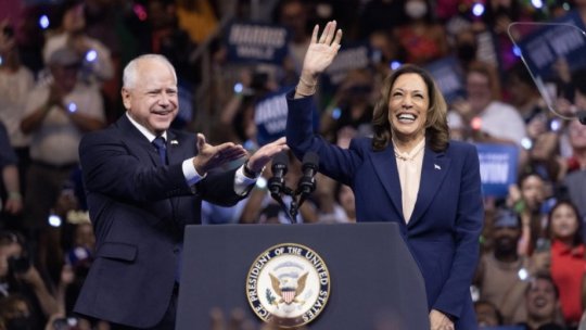 Vicepreședinta Kamala Harris urmează să ajungă la Convenția Democrată din Chicago