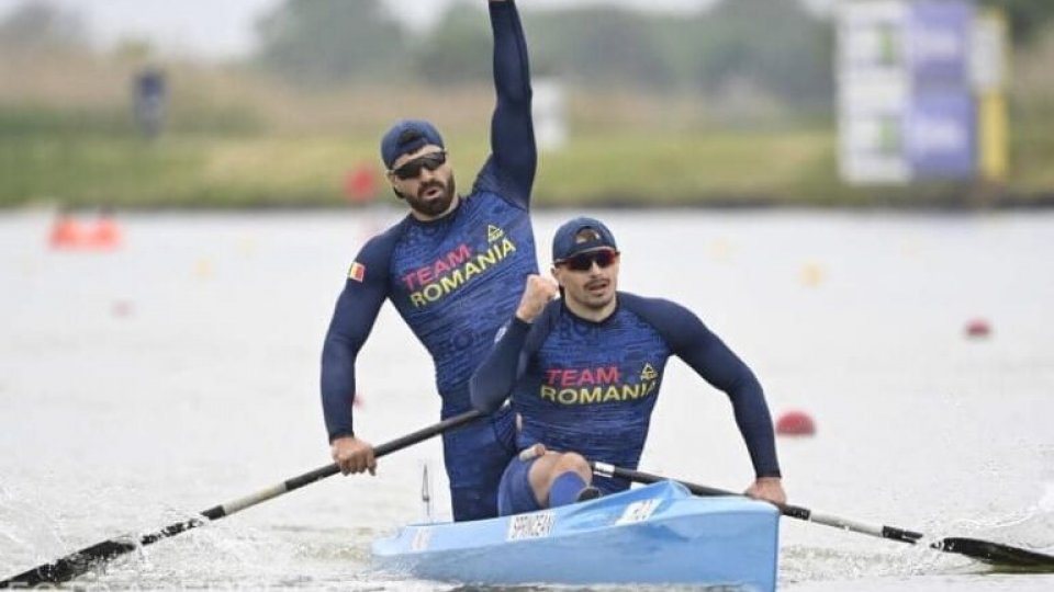 Canoea de dublu a României a promovat în finala mondială