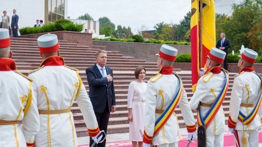 Preşedintele Iohannis, vizită în Republica Moldova cu ocazia Zilei Limbii Române