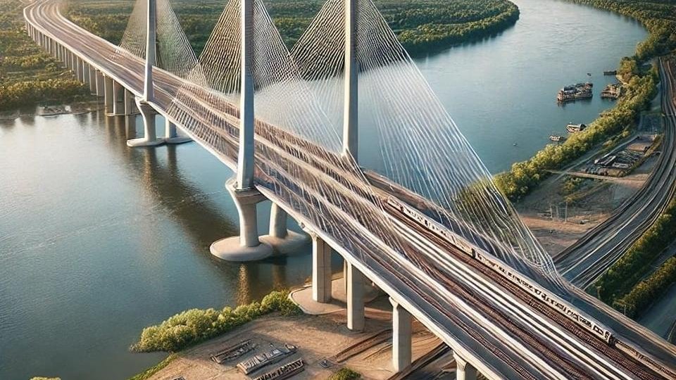 CNAIR anunță un nou pod peste Dunăre, între Giurgiu şi Ruse