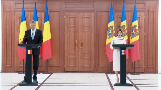 Președintele Iohannis a reafirmat sprijinul pe termen lung al României pentru Republica Moldova