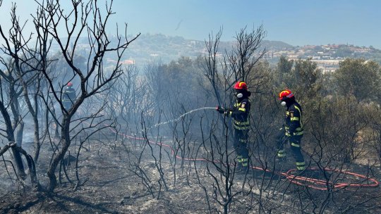 Misiunea pompierilor români în Grecia se desfășoară până la jumătatea lunii septembrie