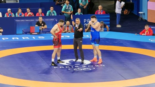 JO Paris 2024: Alin Alexuc s-a oprit în optimile categoriei 130 kg la lupte greco-romane