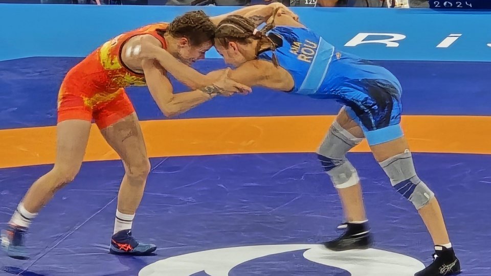 JO Paris 2024: Andreea Ana, învinsă în sferturi la lupte libere