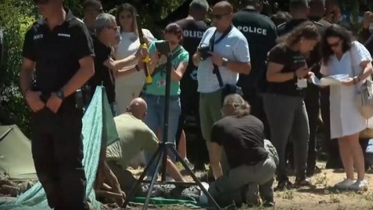 Bulgarii au capturat un crocodil pe străzile capitalei