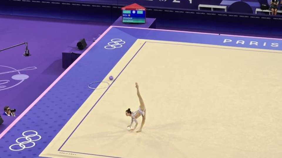 Update: JO Paris 2024: Annaliese Drăgan, locul 21 în calificări la gimnastică ritmică, la individual compus