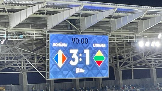 România trece greu de Lituania, 3-1 în Liga Națiunilor
