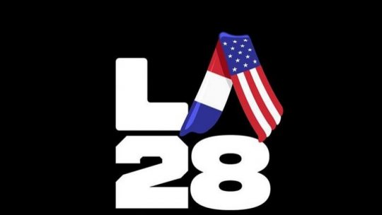Parisul predă simbolic orașului Los Angeles ştafeta Jocurilor Olimpice