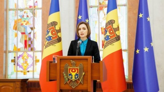 Președinta Republicii Moldova, Maia Sandu, și-a depus candidatura pentru un nou mandat