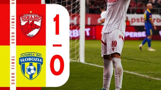 Superliga: Dinamo a urcat pe 3
