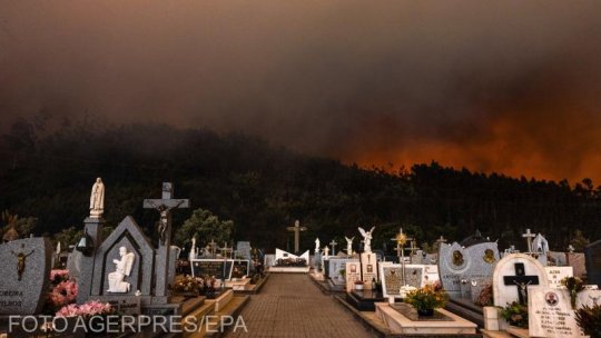 Portugalia se confruntă cu mai mult de 100 de incendii de pădure