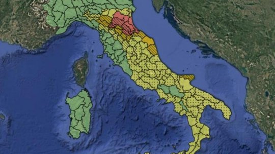 Ciclonul Boris şi-a extins aria de acţiune în nordul Italiei