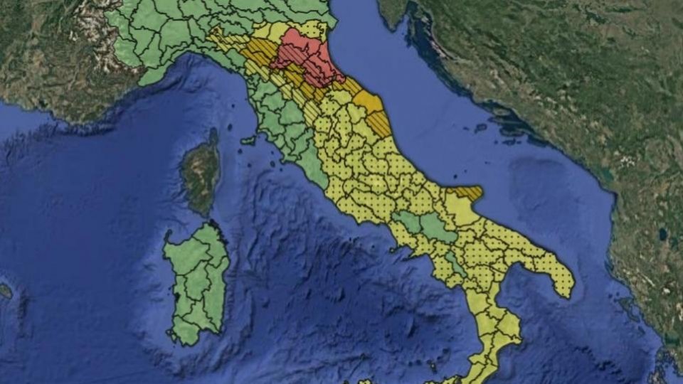 Ciclonul Boris şi-a extins aria de acţiune în nordul Italiei
