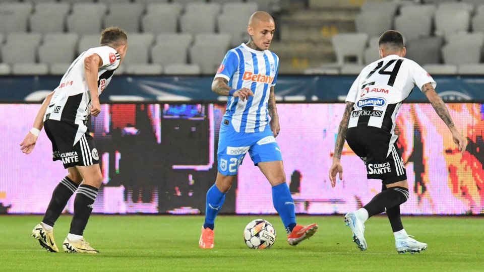 Superliga: U Cluj-Universitatea Craiova 1-1