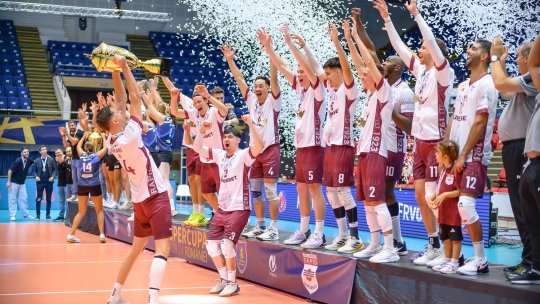 Voluntari și Rapid câștigă meciurile din Supercupă la volei