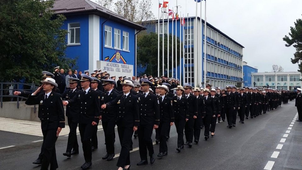 Anul universitar a început la Academia Navală "Mircea cel Bătrân" din Constanţa