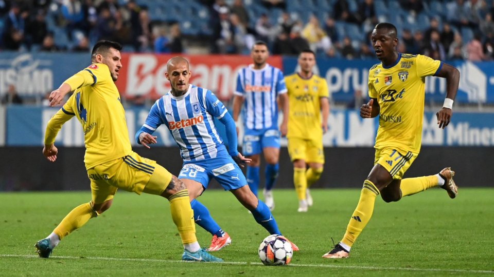 Superliga: Universitatea Craiova - Unirea Slobozia 3-0, în ultimul meci al etapei a 11-a
