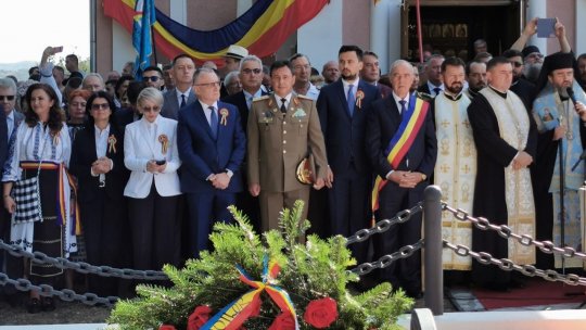 Peste trei mii de oameni au ajuns la Țebea, în Panteonul Moților, pentru a-l sărbători pe Avram Iancu