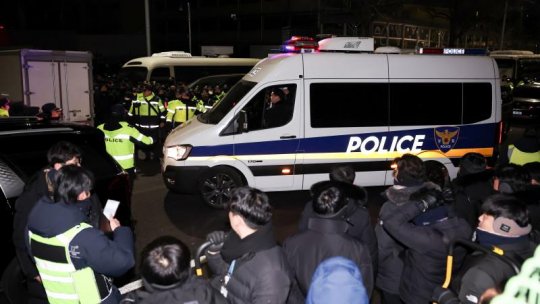 În Coreea de Sud, președintele suspendat a fost reținut de anchetatorii anticorupție