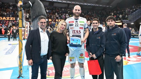 Bela Bartha desemnat MVP în derby-ul ligii de volei din Italia! Joacă miercuri în România