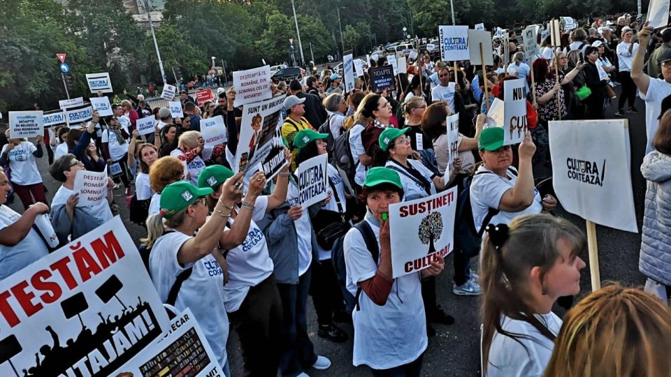 Proteste de Ziua Culturii Naţionale