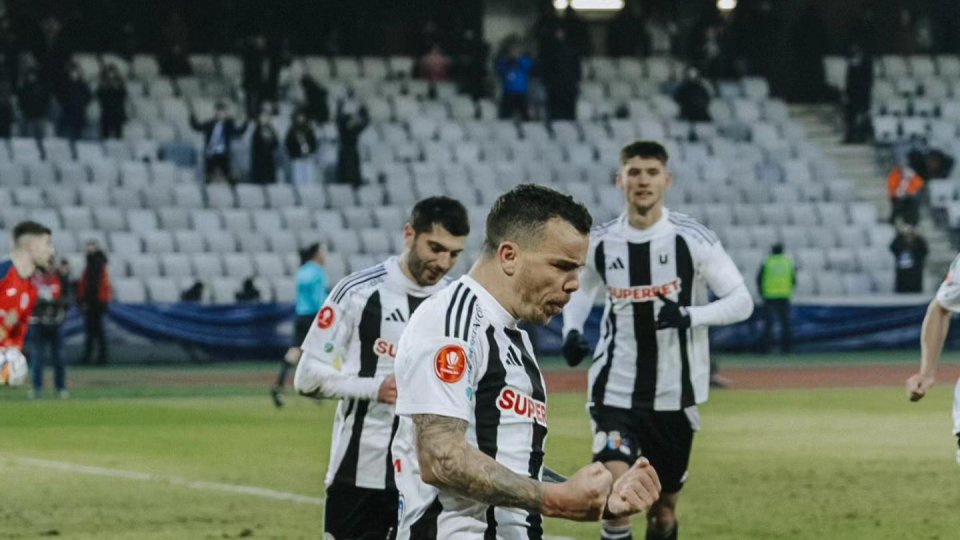 Superliga. Universitatea Cluj a revenit în vârful ierarhiei