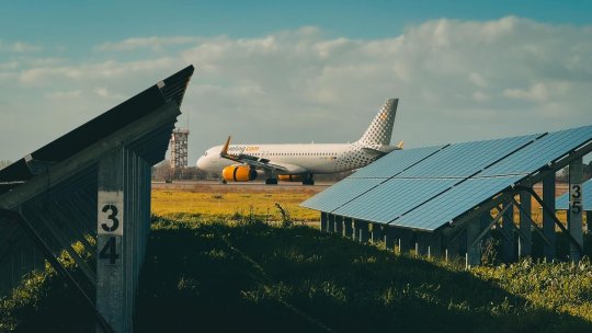Parc solar pe aeroportul Fiumicino Roma