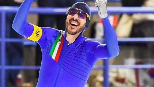 Italianul Davide Ghiotto a stabilit un record mondial la 10.000 metri