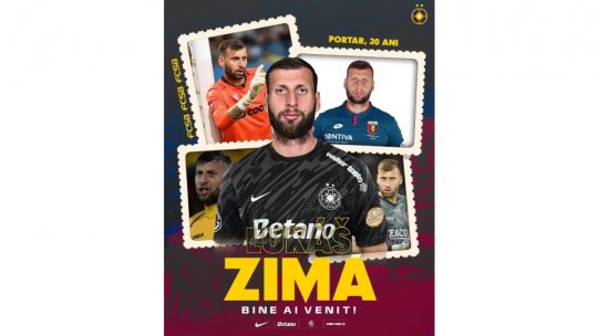 Lukas Zima, prezentat oficial la FCSB