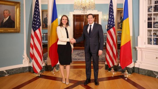 Întâlnirea ministrului român de Externe, Oana Ţoiu, cu secretarul de stat american Marco Rubio, la Washington