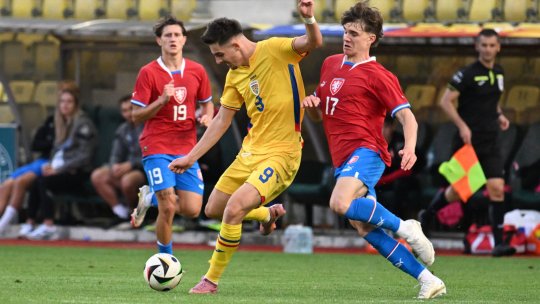 Fotbal: România termină la egalitate cu Cehia, în Elite League U20