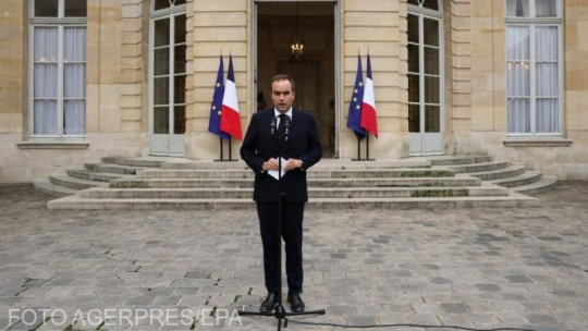 Emmanuel Macron l-a desemnat din nou pe Sébastien Lecornu să formeze guvernul