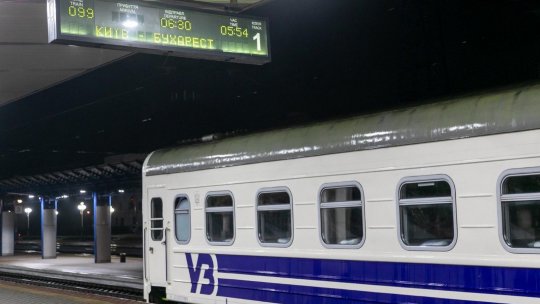 Trenul direct Kiev - București a intrat în circulație