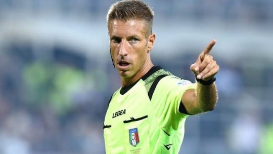 Italianul Davide Massa (44 de ani) va arbitra meciul România - Austria