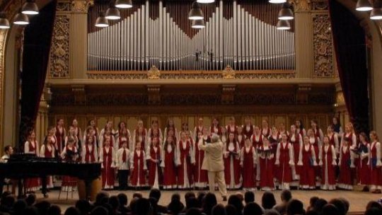 Concert extraordinar al Corului de copii "Symbol", la Sala Radio