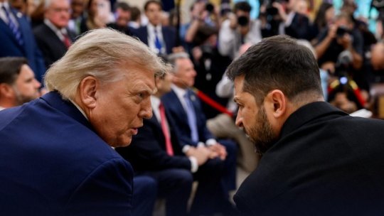 Volodimir Zelenski va merge vineri la Washington pentru convorbiri cu preşedintele Trump
