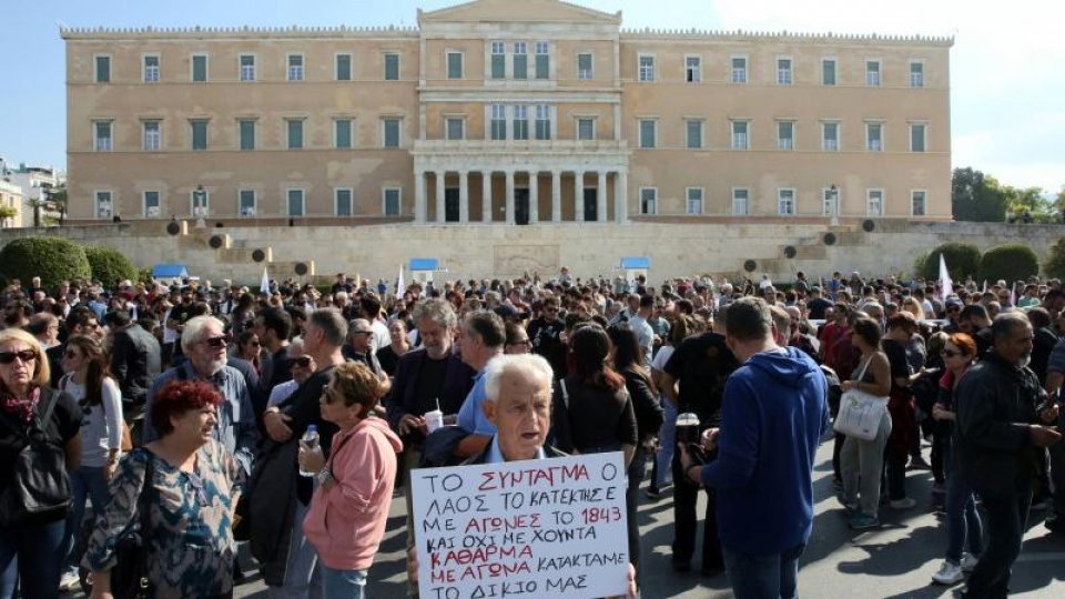 Grevă generală în Grecia