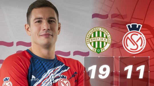 Polo: CSM Oradea învinsă de campioana en-titre, Ferencvaros, la debutul în Liga Campionilor