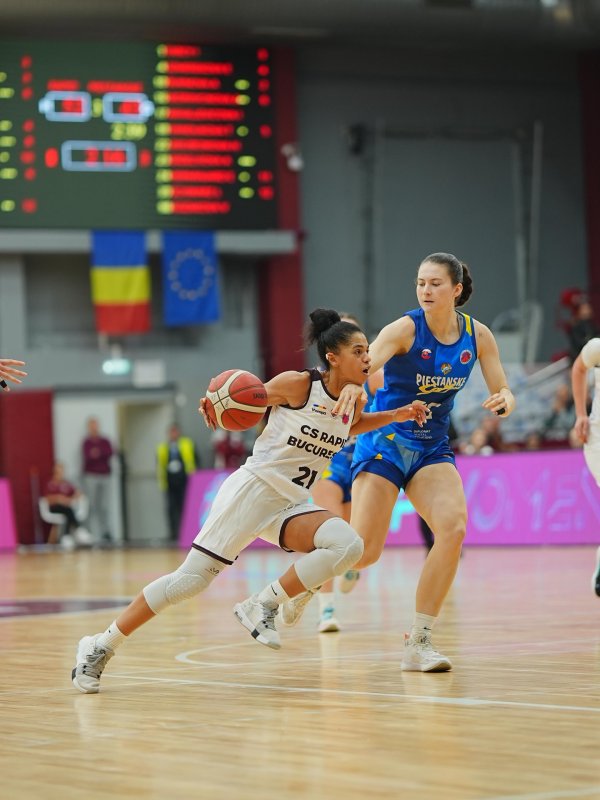 Baschet: Rapid câștigă din nou în EuroCup