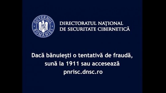 Atacatorii online folosesc identitatea vizuală a unor autorităţi şi instituţii, în tentative de fraudă pe internet