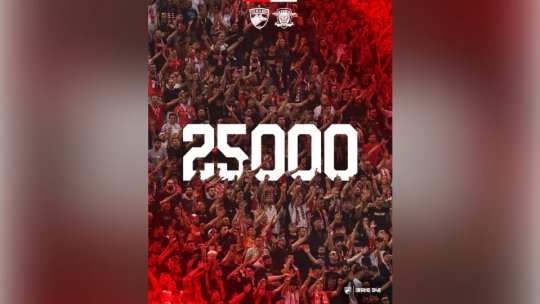 Superliga: Asistență record la derby-ul Dinamo – Rapid