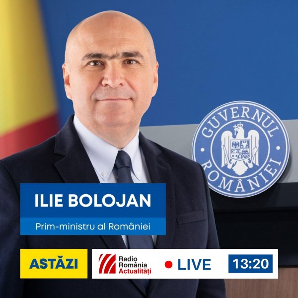 Premierul Ilie Bolojan, invitat vineri la o ediție specială a emisiunii "Probleme la zi", la RRA