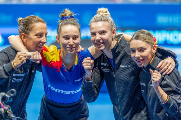 Tenis de masă: Echipa feminină a României a fost învinsă cu 3-0 de Germania în finala Campionatului European
