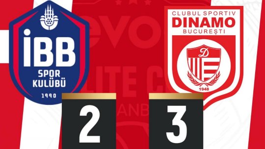 Volei masculin: Dinamo Bucureşti victorie la primul meci în turneul amical Elite Cup