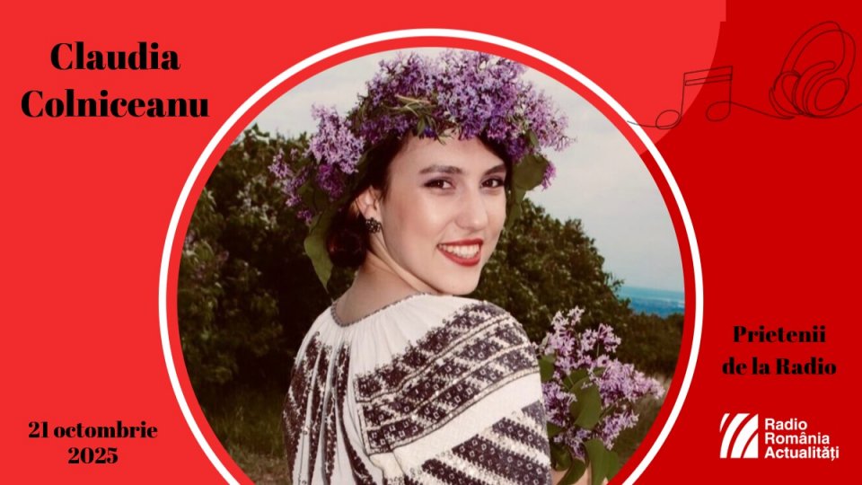 Claudia Colniceanu, între #prieteniidelaradio