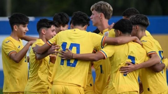 Fotbal: Cea mai tânără echipă națională, la primele meciuri din istorie