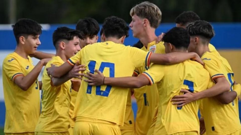 Fotbal: Cea mai tânără echipă națională, la primele meciuri din istorie